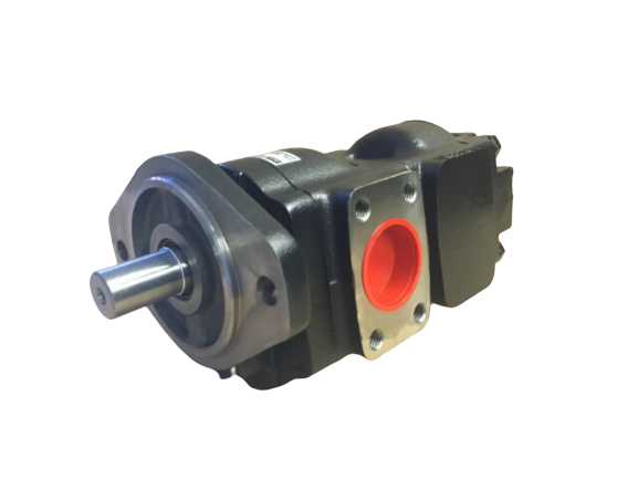 332/G6350 Genuine Parker/JCB 3CX Twin Hydraulic Pump 33 + 29 CC/REV - Unwin Hydraulic Engineering
