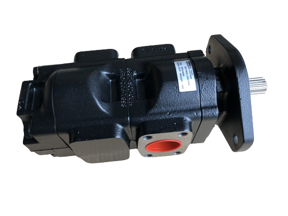 20/925578 Genuine Parker / JCB 3CX Twin Hydraulic Pump 33 + 23 CC/REV - Unwin Hydraulic Engineering