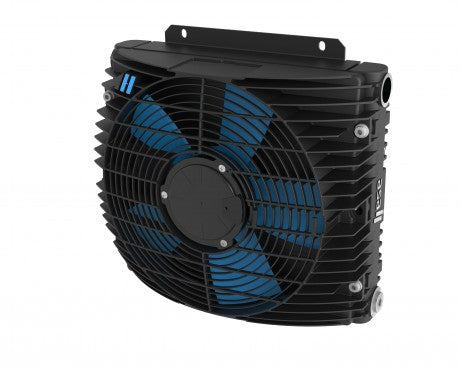 LL08 L DC Oil Air Blast Oil Cooler ASA0084GD01 12 Volt DC - Unwin Hydraulic Engineering