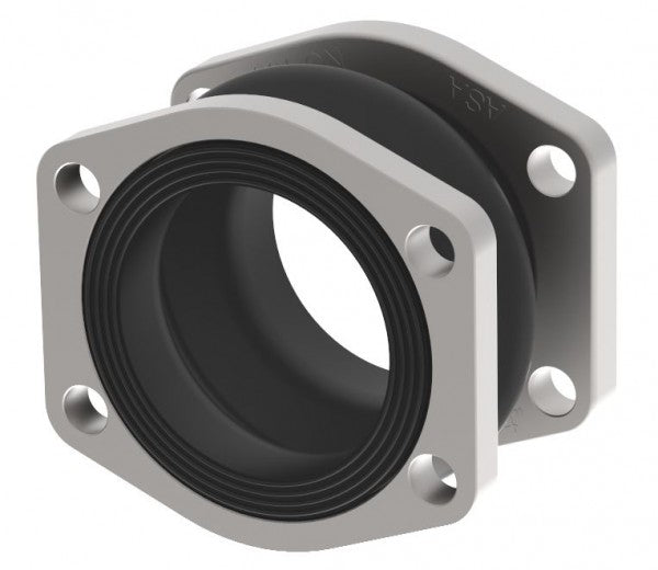 ASA Rubber Compensator SDKSS080 SAE 3" Flexible Coupling - Unwin Hydraulic Engineering